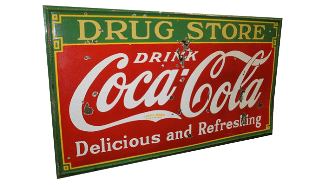 Drugstore Coca Cola Sign