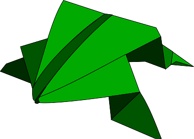 Origami Frog