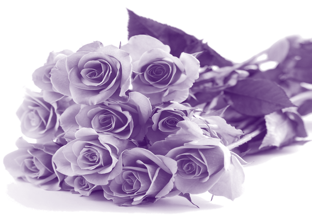 Happy Mothers Day Purple Flowers