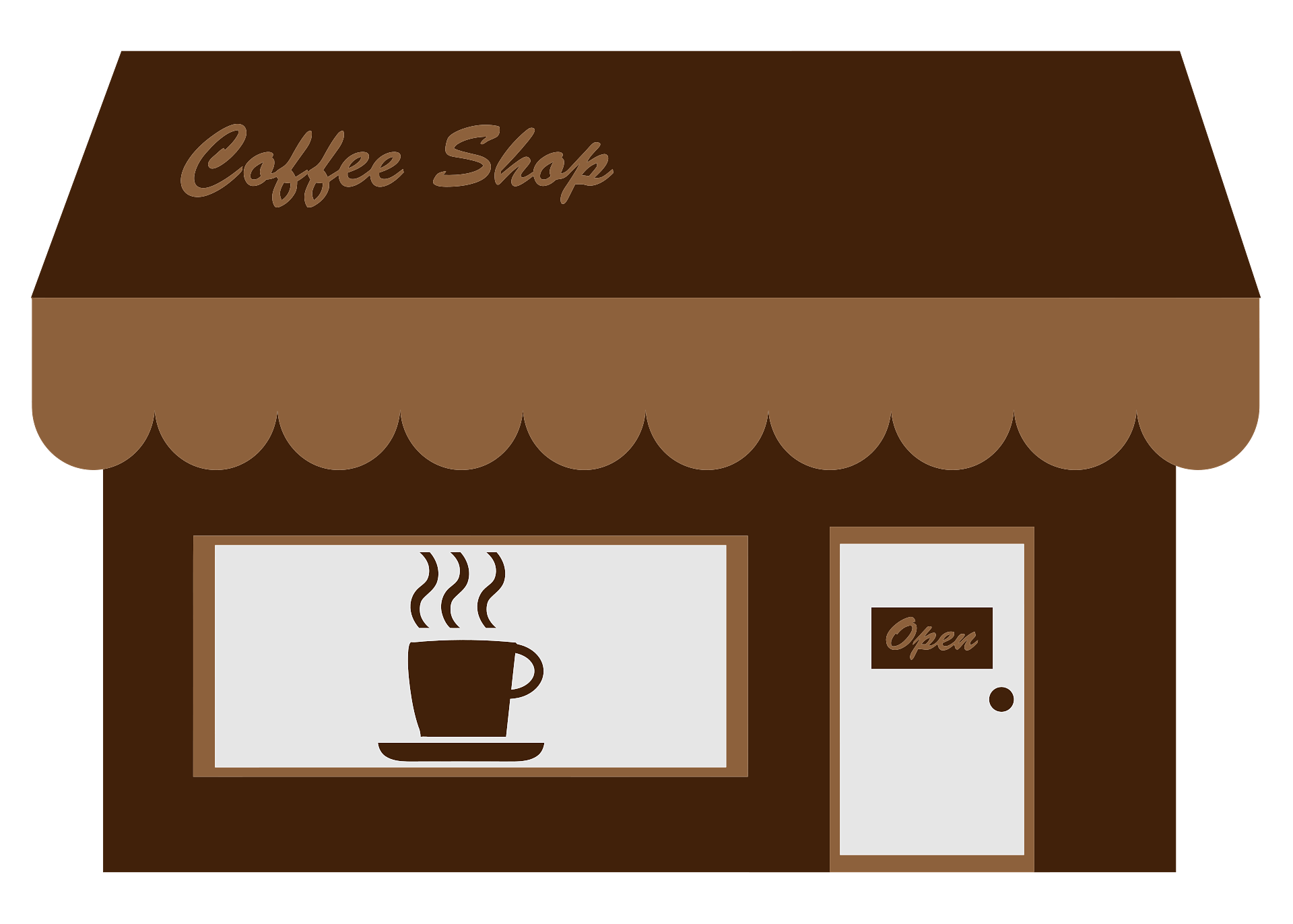 Storefront of Coffeeshop