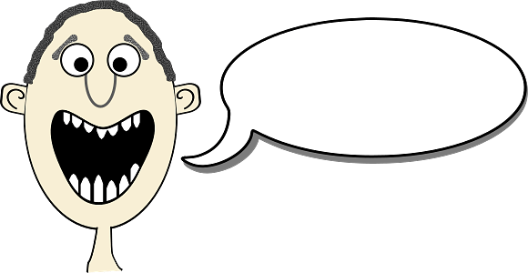 Boy with Speech Bubble