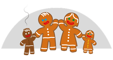 Gingerbread Family