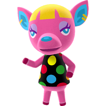 Animal Crossing Fuchsia