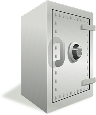 Large Safe Clipart
