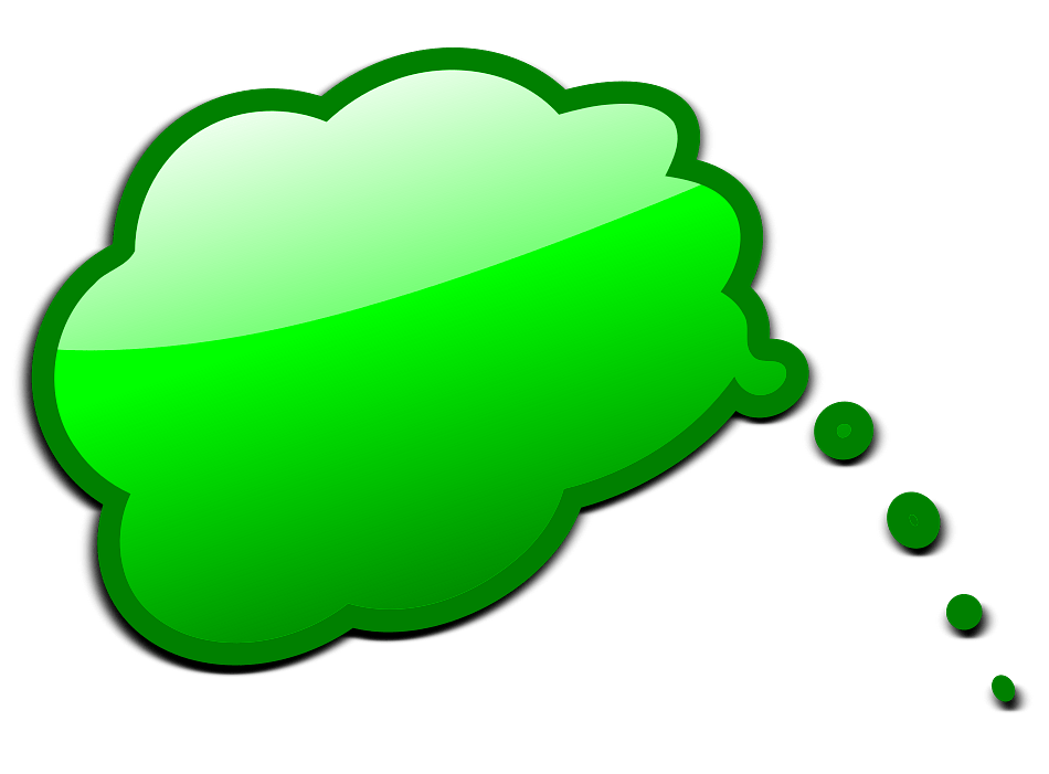 Green Thought Bubble