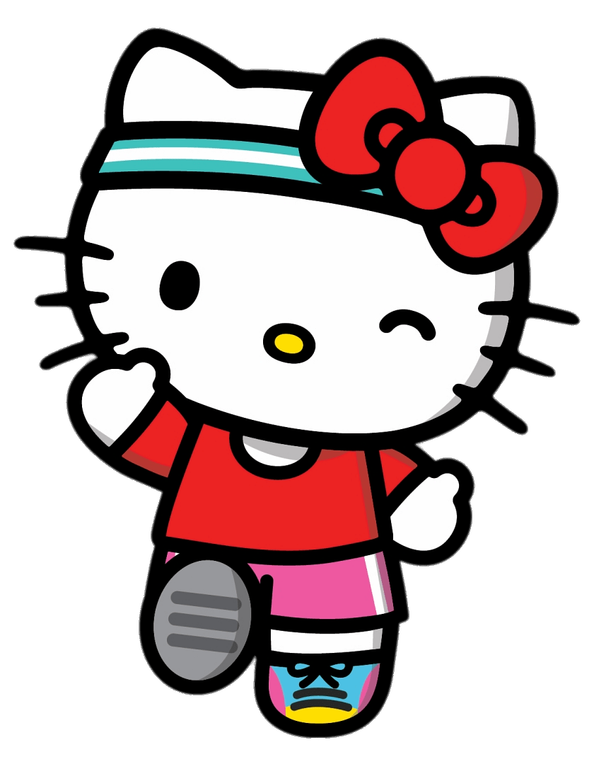 Hello Kitty Sporty Workout