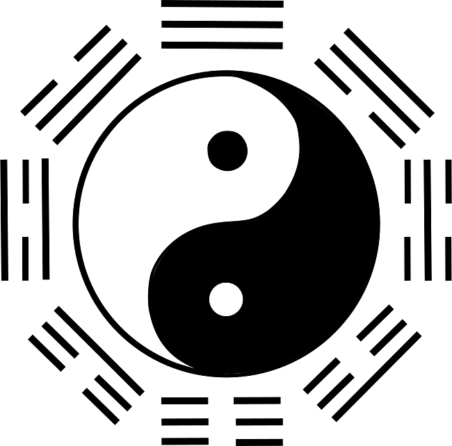 Pa Kwa Yin Yang Symbol