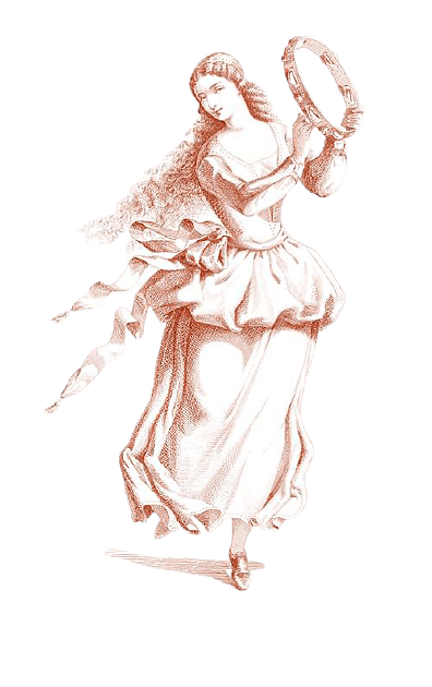 Dancer With Tambourine