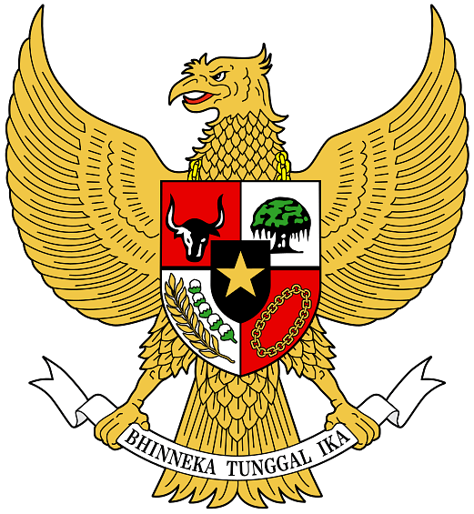 Garuda Pancasila Coat of Arms Indonesia