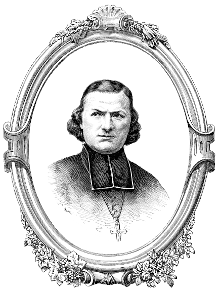 Monseigneur Roche Priest Illustration