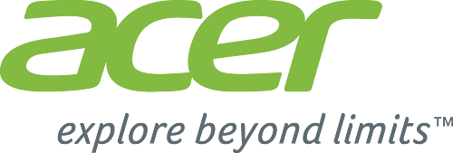 Acer logo and slogan