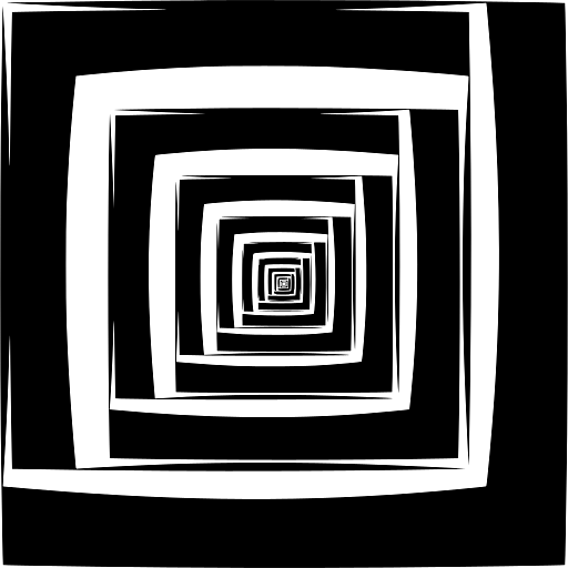 Abstract Squares Hypnotising Design