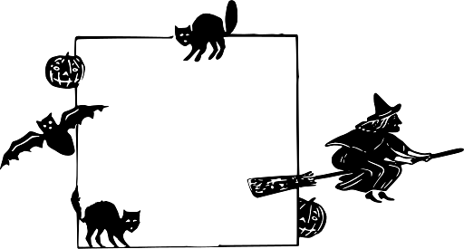 Halloween Decorative Frame