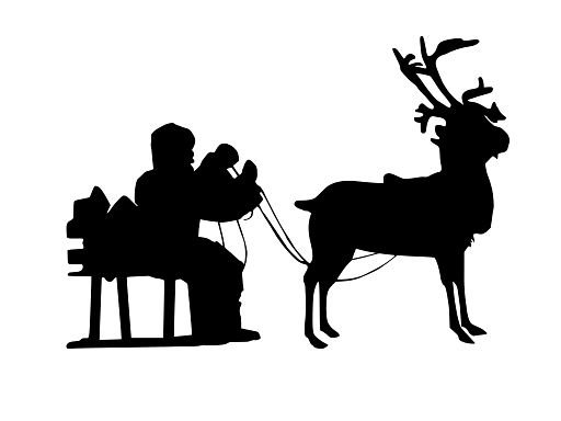 Father Christmas on Sleigh