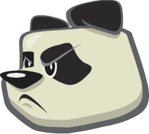 Panda Head Wild Ones