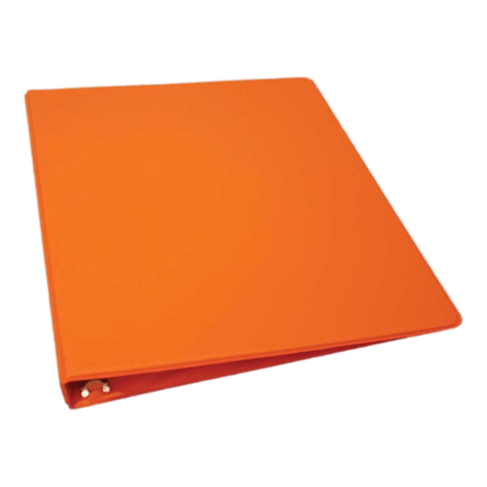 Orange Binder Flat