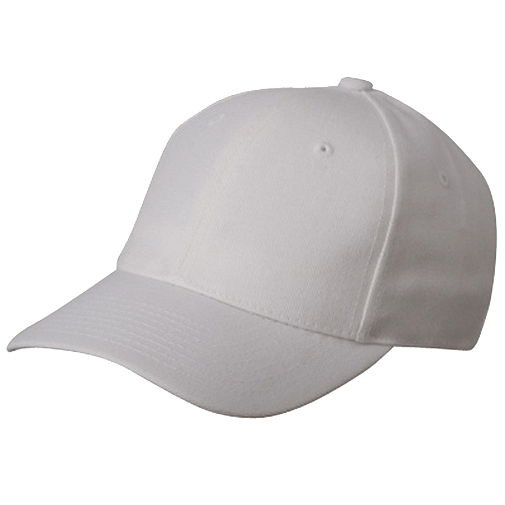 Baseball White Cap