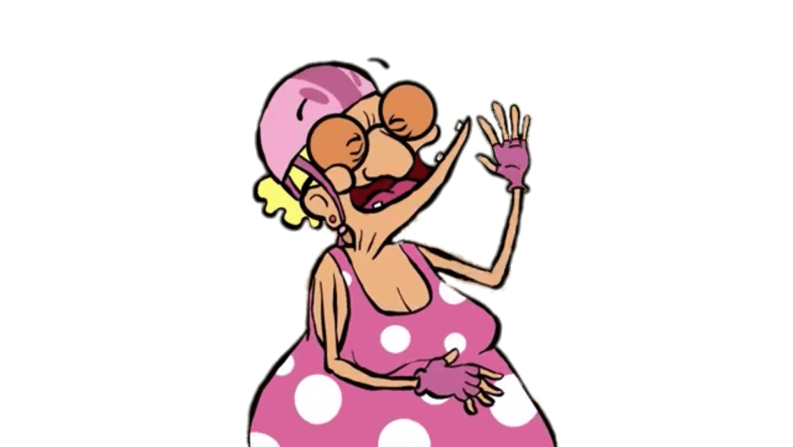 Mustang Mama In Bathing Costume