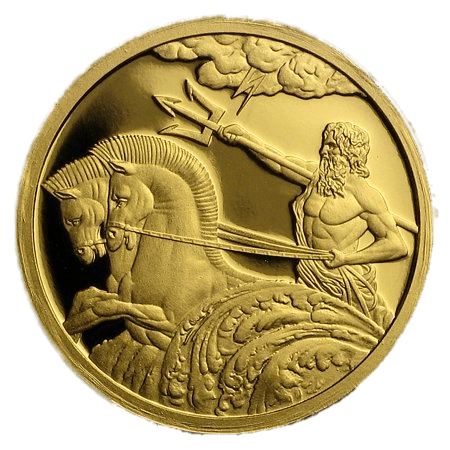 Poseidon on A Coin