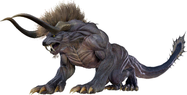 Behemoth With Long Horns