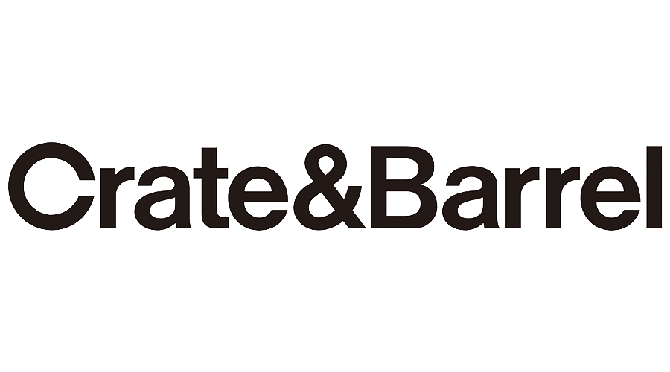 Crate & Barrel logo horizontal