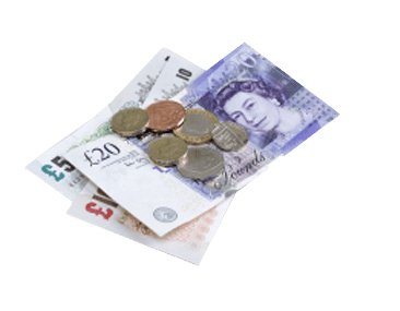 Pounds Notes and Coins