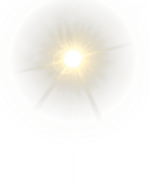 Lens Flare Yellow
