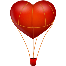 Heart Shaped Hot Air Balloon