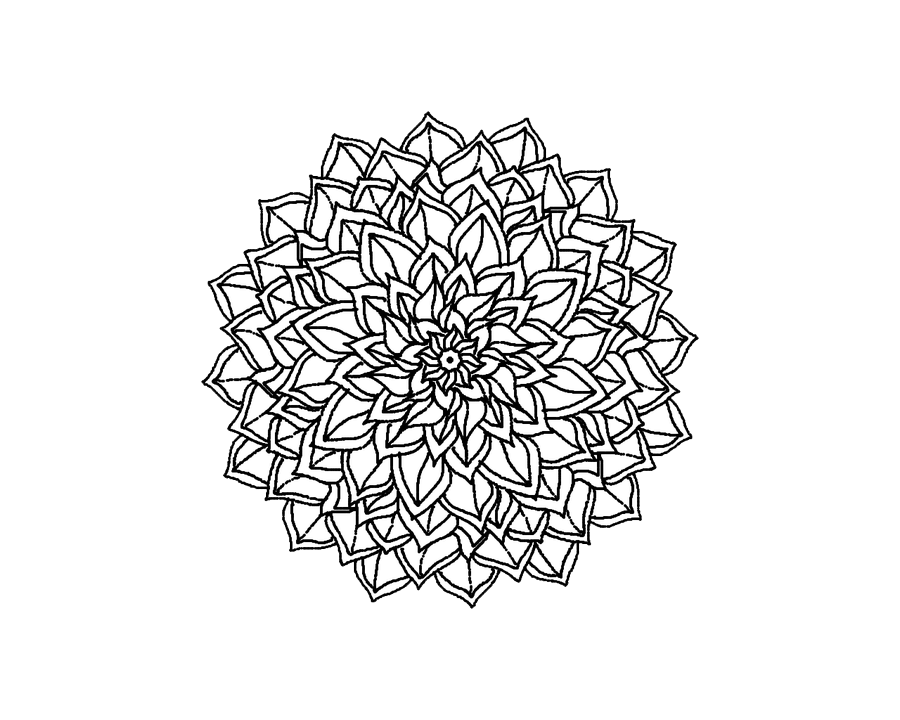 Mandala Tattoo Simple
