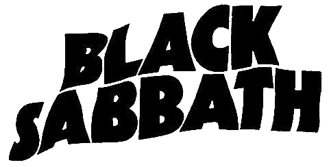 Black Sabbath Logo Black