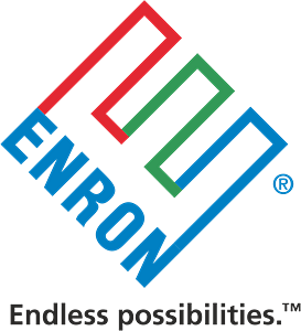 Enron logo and slogan