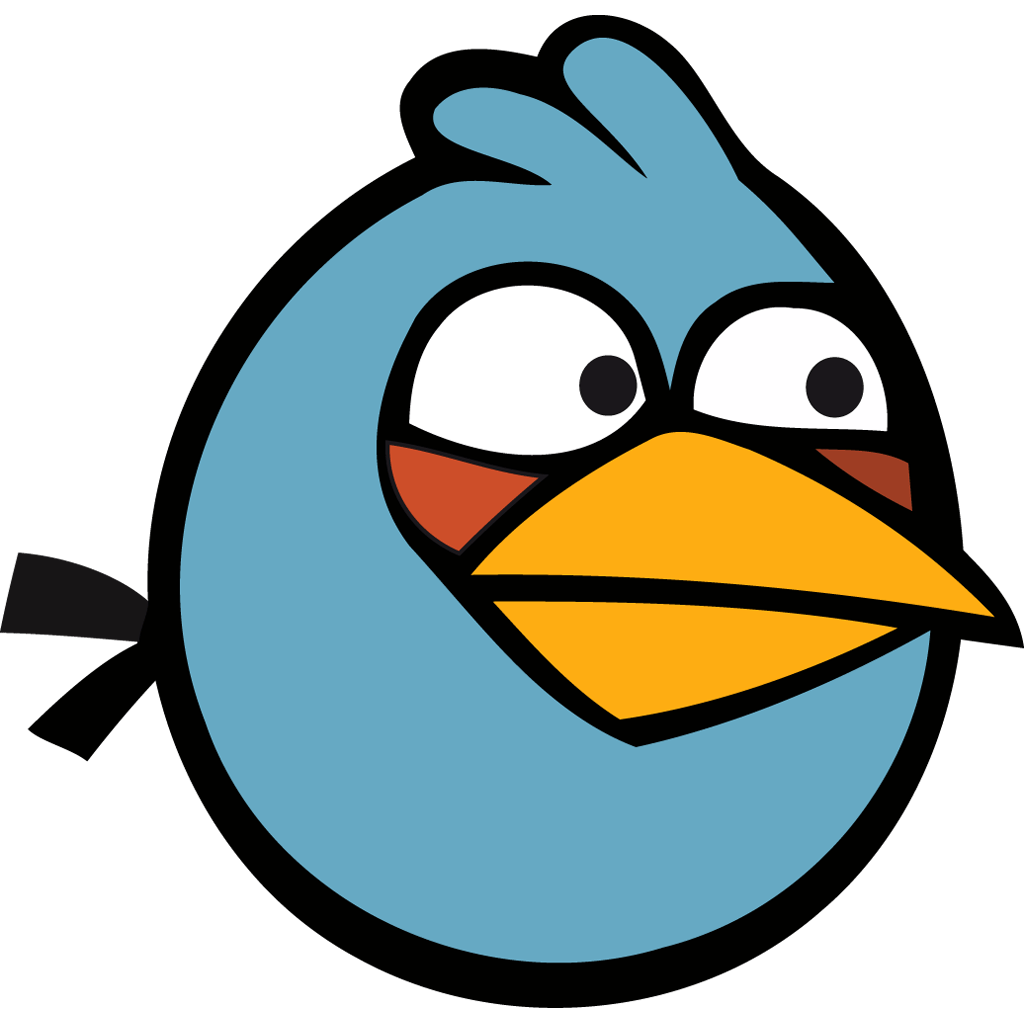 Angry Bird Blue