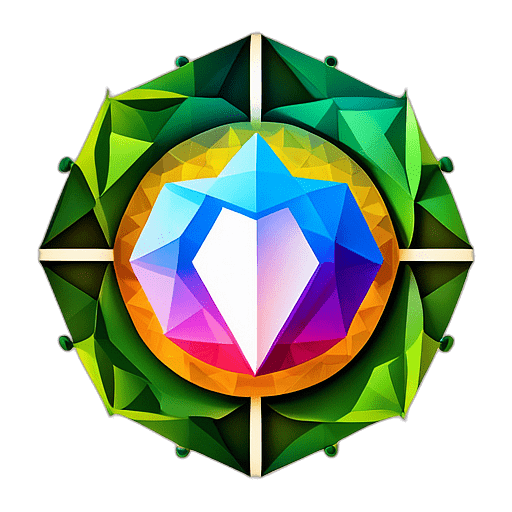 Virtual Reality, Minimalist App Icon - Circle Icon Bevel Border