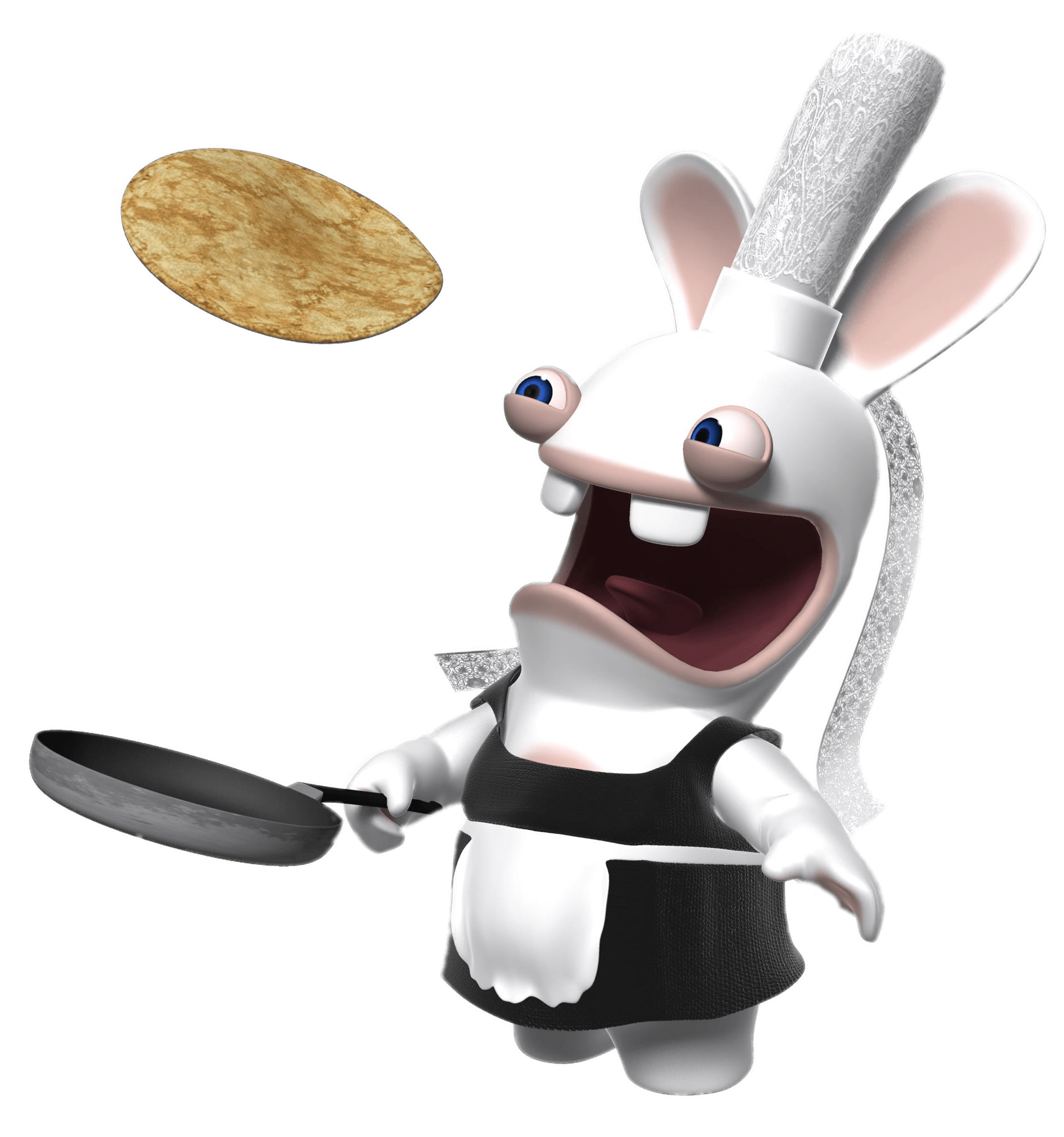 Rabbid Baking Pancake