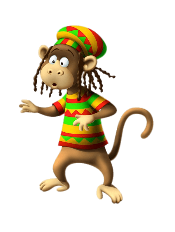Zigby Character Monkey