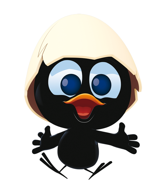 Calimero Happy Jumping