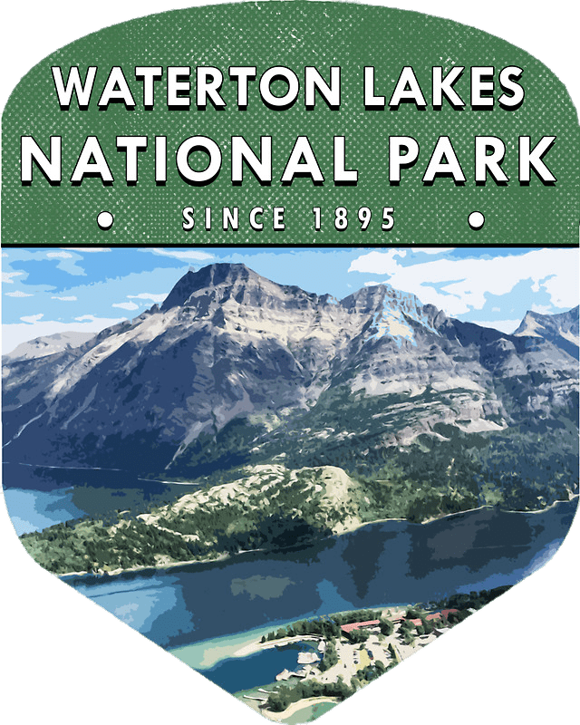 Waterton Lakes National Park Sticker