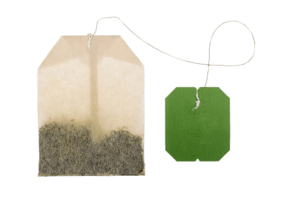 Herbal Tea Bag With Green Label