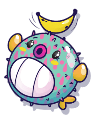 Pikmi Pop Flubb the Blowfish