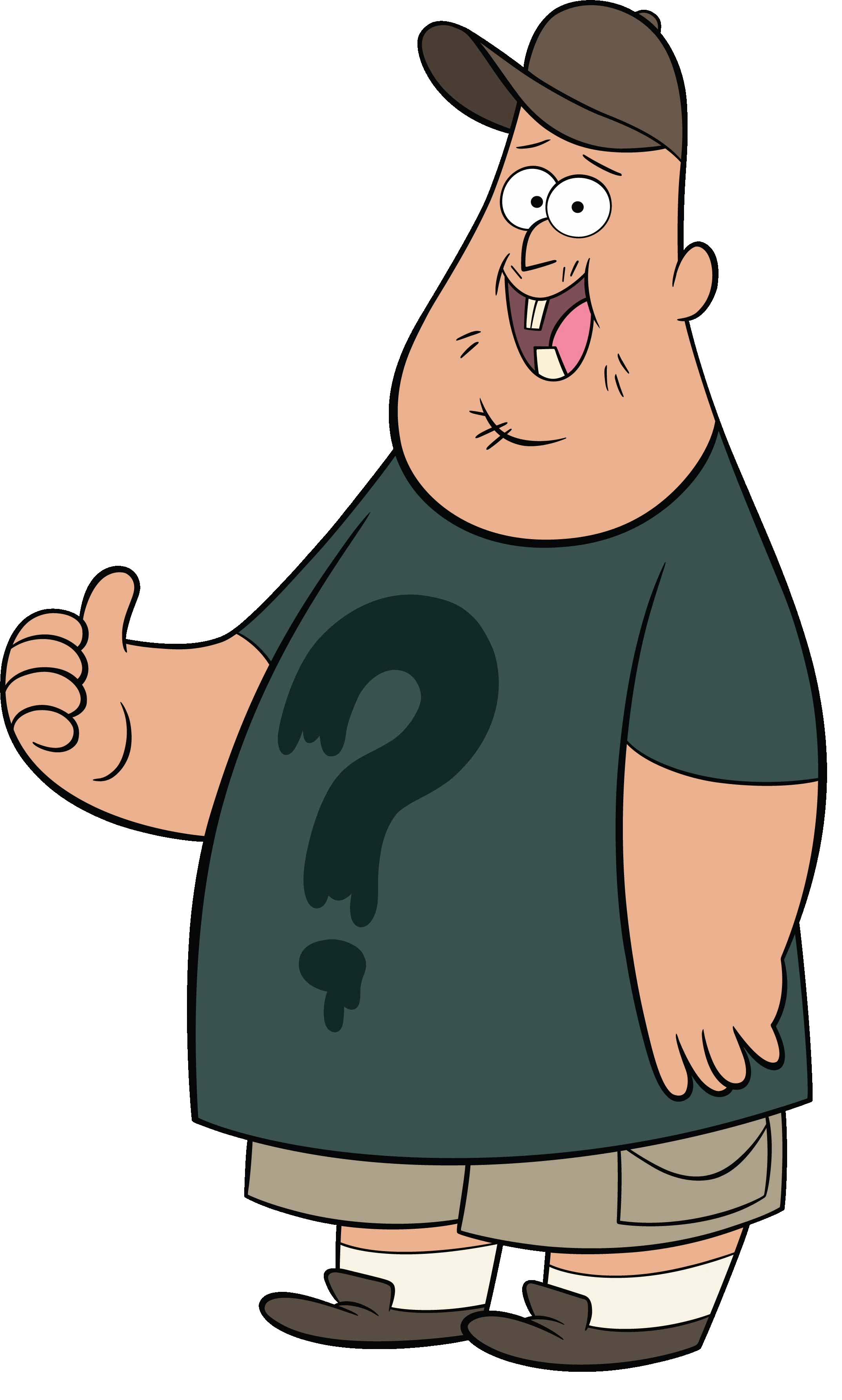 Gravity Falls Character Soos Ramirez