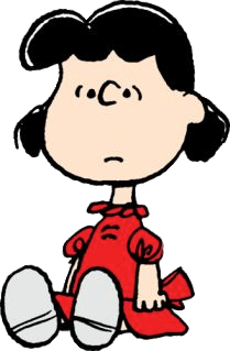 Peanuts Character Violet Gray Sitting