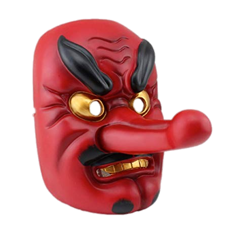 Plastic Tengu Mask