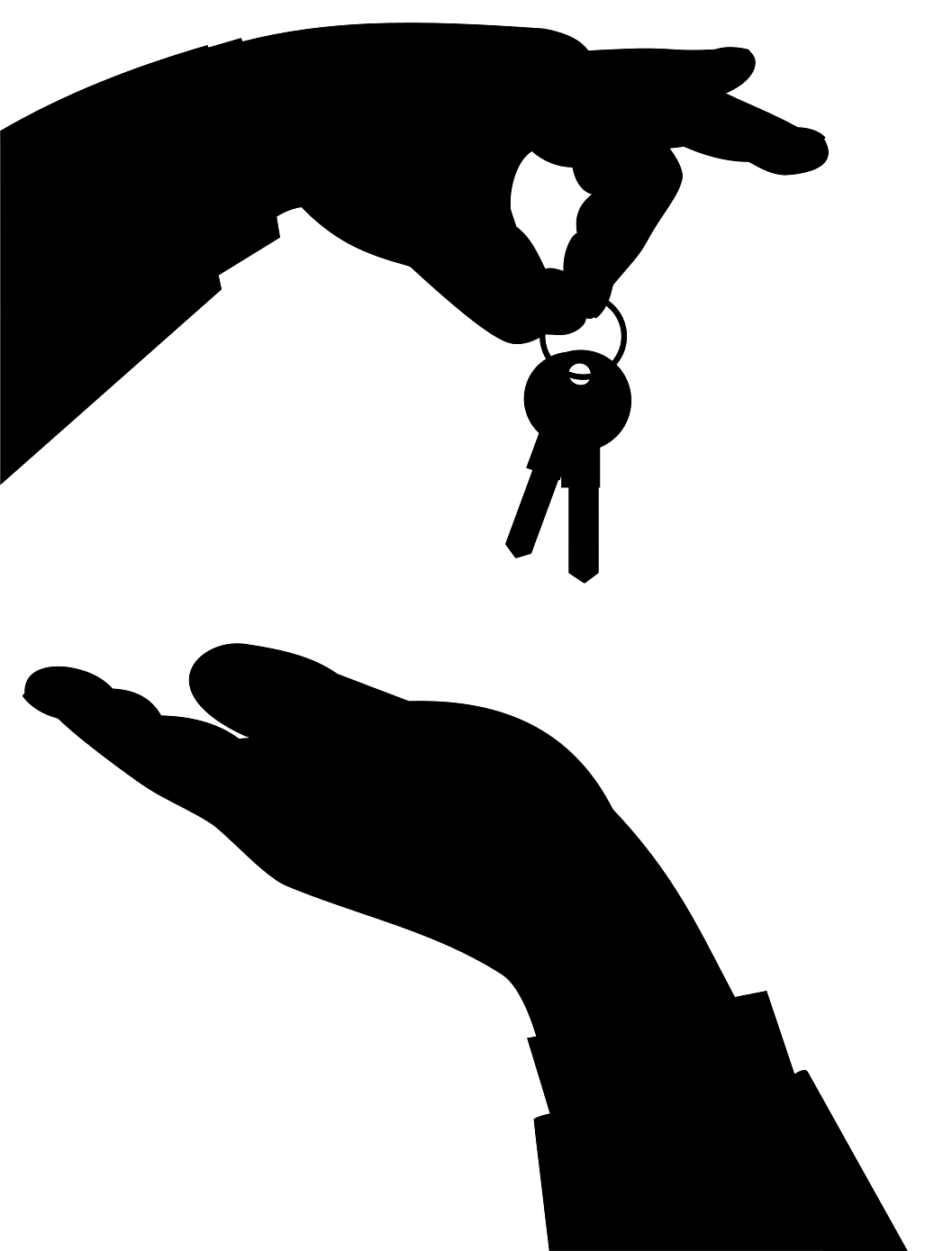 Silhouette of Passage of Keys