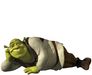 Shrek Posing