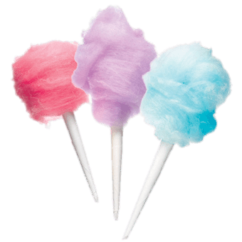 Coloured Candy Floss
