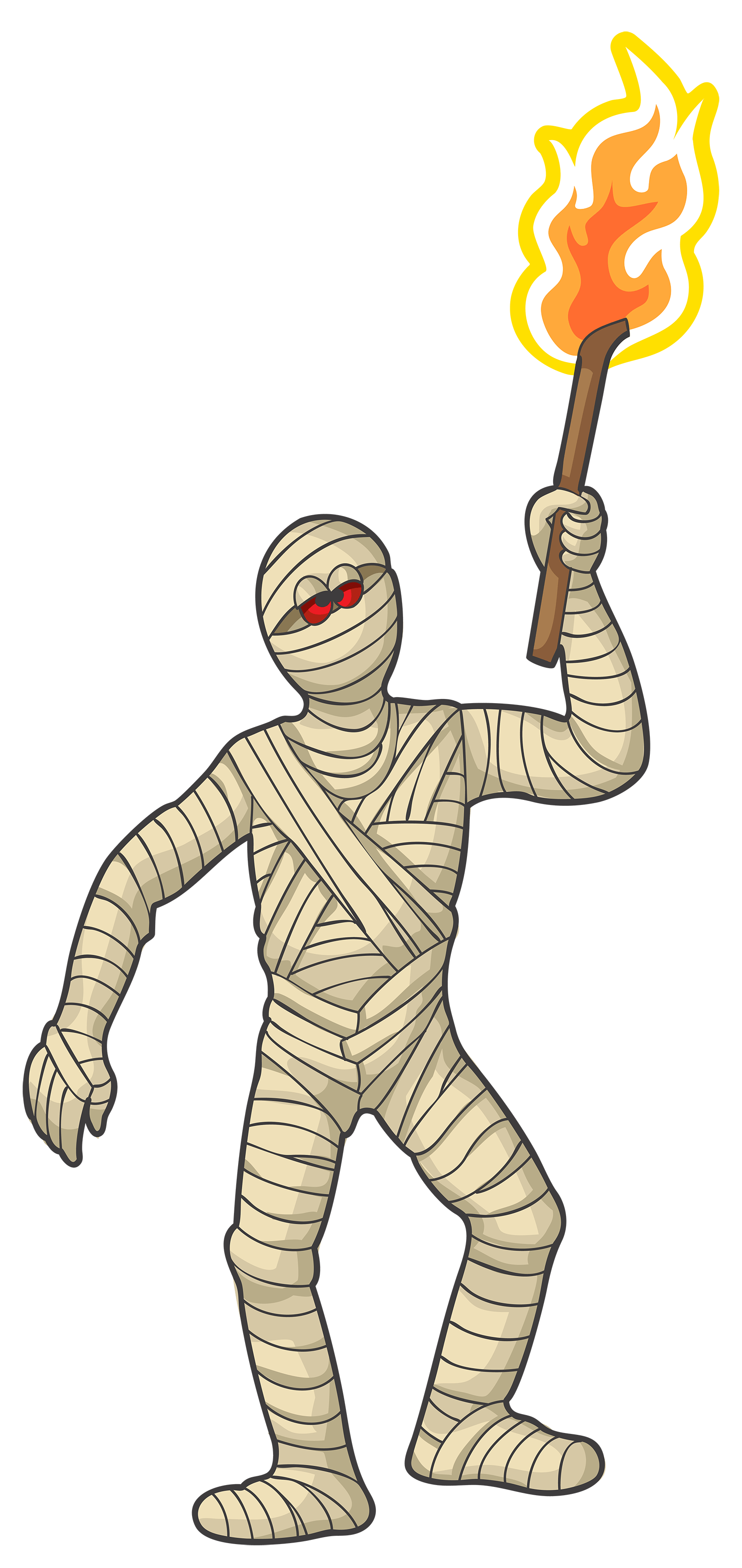 Mummy With Torch