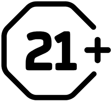 21+ Age Restriction Icon