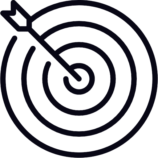 Circle Target With Arrow