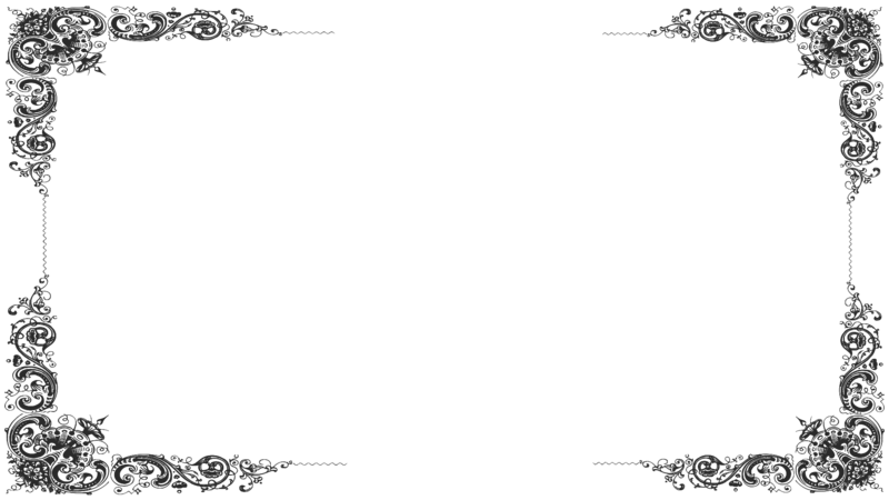 Victorian Black Frame