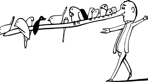 Edward Lear Drawing Branch Nose